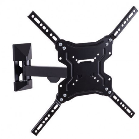 Support tv mural 1 bras inclinable et orientable Mediafix 118440