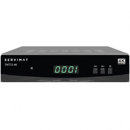 Recepteur tnt ultra hd 4k 1 hdmi Servimat TNT72
