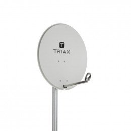 Parabole alu 65cm tda 65lg ral7035 - gris clair Triax 126535