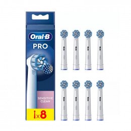 Brossettes sensitive clean x8 blanc Oral-b 8006540896273 Brossettes sensitive clean x8 blanc Oral-b 8006540896273