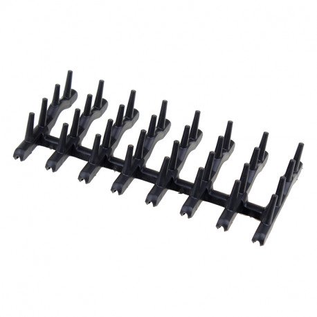 Picots caoutchouc gris panier super. pour lave-vaisselle Aeg 138018410