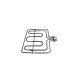 Resistance voute grill four pour cuisiniere Zanussi 357035501