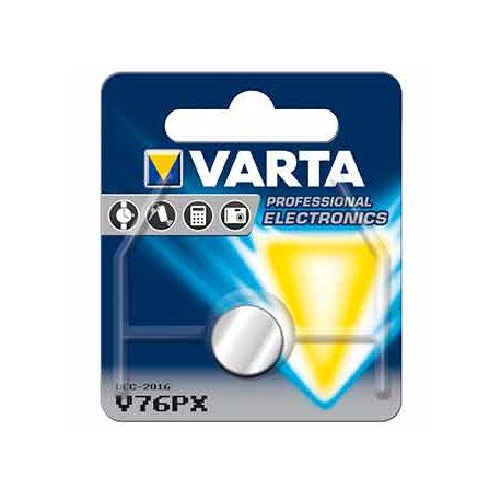 Pile argent v76px/sr44 145mah 1.55v Varta 4075101401