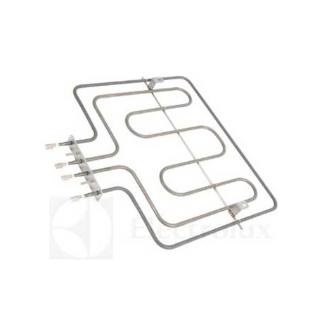 Resistance voute grill 2500 w 800w + 1750w pour cuisiniere four Zanussi ASW3367222