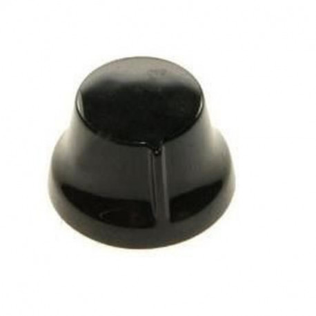 Bouton programme noir pour cuisiniere Sauter 72X6867