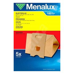 Sacs aspirateur 1801p x5 + 1 micro filtre Menalux 900196194 Sacs aspirateur 1801p x5 + 1 micro filtre Menalux 900196194
