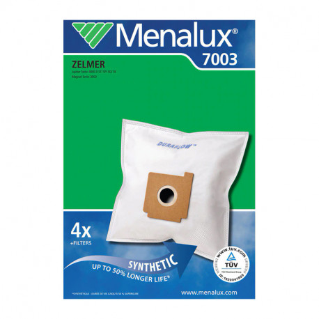 Sacs aspirateur 7003 + 1 filtre moteur Menalux 900256336