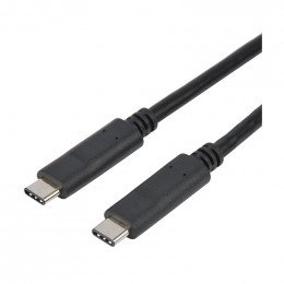 Cordon usb-c male/usb-c male longueur 1m-5a-power 100w Itc 302401