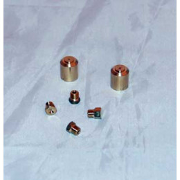 Jeu injecteurs gaz butane pour cuisiniere Brandt 72X8215