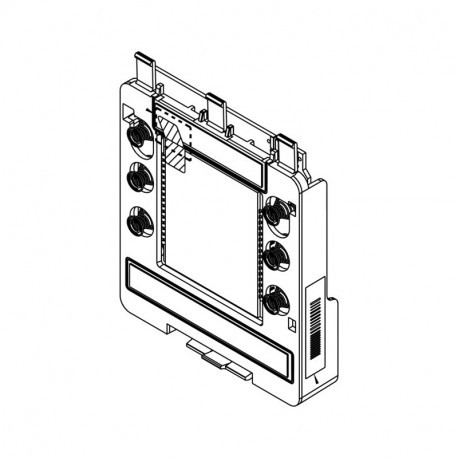 Module lcd complet congelateur pour refrigerateur Electrolux 242579603
