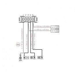 Rampe connection a la terre mo pour seche-linge Electrolux 14002964301