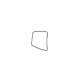 Joint couvercle sac a poussier pour aspirateur Electrolux 118374901
