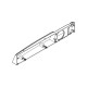 Plinthe soubassement argent pour lave-linge Electrolux 132764317