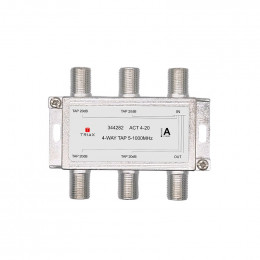 Derivateur 20db 4 sorties acte de 5mhz a 1ghz Triax 344282