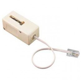 Adaptateur prise t femelle rj45 male longueur 10 cm Itc 303789