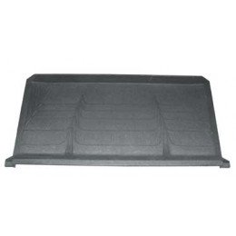 Plaque arriere foyer poele 540x290 mm Deville F6DV20332B Plaque arriere foyer poele 540x290 mm Deville F6DV20332B