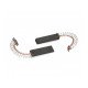 Jeu de 2 charbons 5x12,5x43 mm 162BH29