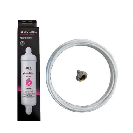 Kit filtre a eau externe + tuyau + raccord Lg 
