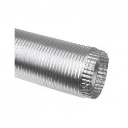 Gaine aluminium hotte 3m diam 120mm Wpro 484000008641 Gaine aluminium hotte 3m diam 120mm Wpro 484000008641