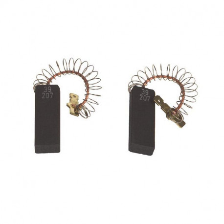 Jeu de 2 charbons moteur pour lave-linge Bosch 00154740