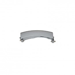 Poignee de porte lave-linge sans ergots - satin/inox Poignee de porte lave-linge sans ergots - satin/inox