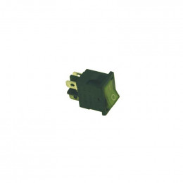 Interrupeur lumineux vert 13x21 mm - 10a - 2 positions 363425022