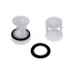 Kit filtres pompe pour lave-linge askoll - 67x45 mm Indesit C00141034