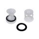 Kit filtres pompe pour lave-linge askoll - 67x45 mm Indesit C00141034