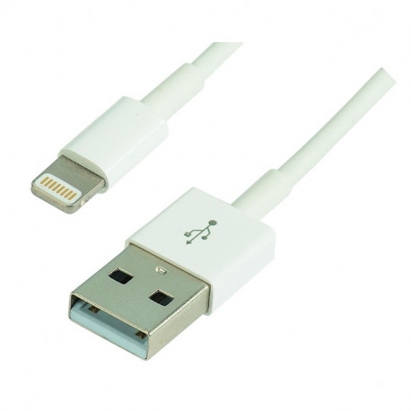 Cordon usb-a m/lightning m longueur 2m - apple mfi Itc 728336