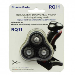 Tetes rasoir rq11 lot de 3 tetes Shaver Parts P