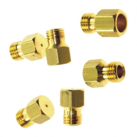 Jeu injecteurs gaz bp cuisiniere Electrolux 5029300700