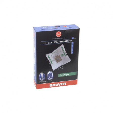 Sacs h63 pour aspirateur microfibre Hoover 35600536