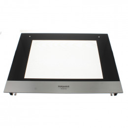Vitre de pyro pour four Hotpoint-ariston 481010860973