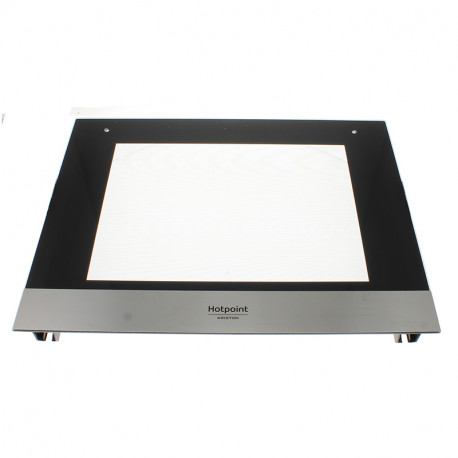 Vitre de pyro pour four Hotpoint-ariston 481010860973