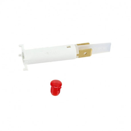 Voyant rouge + cache four pour cuisiniere Electrolux 405551018