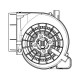 Moteur pour hotte Electrolux 14022178303