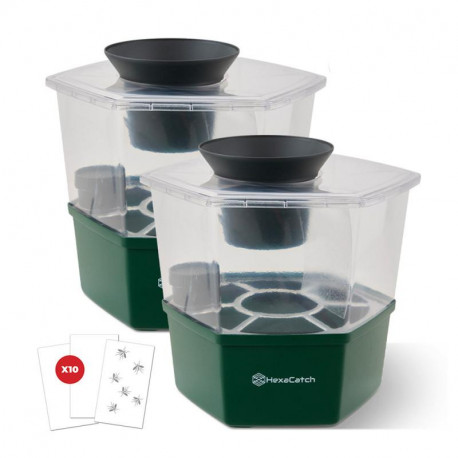 Pieges a moustiques hexa catch lot de 2 Master Trap 9997577