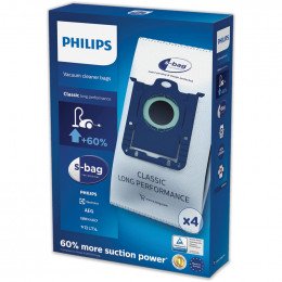 Sacs s-bag fc8021/03 boite de 4 sacs pour aspirateur Philips FC8021/03