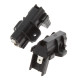 Jeu de 2 charbons pour lave-linge type gauche - cosses 6 3 mm Multi-marques