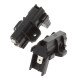 Jeu de 2 charbons pour lave-linge type gauche - cosses 6 3 mm Multi-marques