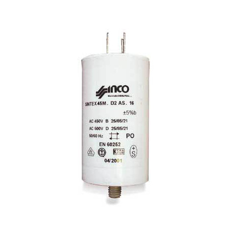Condensateur 3mf 450v demarrage pour lave-vaisselle Multi-marques