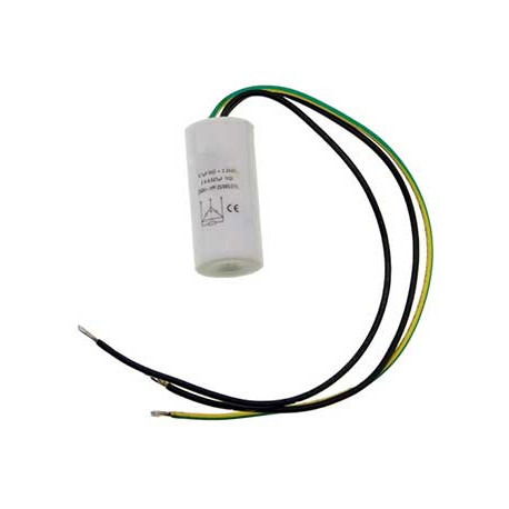 Filtre antiparasite 3 fils 0 1 mf 250 v lave-vaisselle Multi-marques