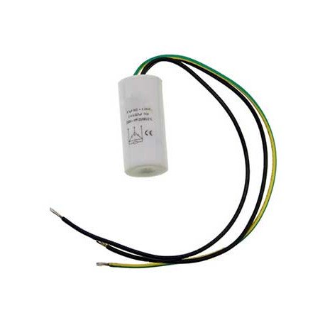 Filtre antiparasite 3 fils 0 1 mf 250 v lave-vaisselle Multi-marques