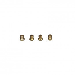 Jeu de 4 injecteurs gaz butane propane - table cuisson Whirlpool C00021378