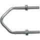 Etrier fixation diametre 8mm pour mats diametre 25 a 50mm Erard 800800