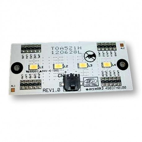 Carte led ex/ 4383670185 pour refrigerateur Beko C00898261