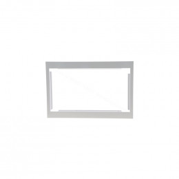 Cadre blanc + tole de maintie pour micro-ondes Brandt AS0074461