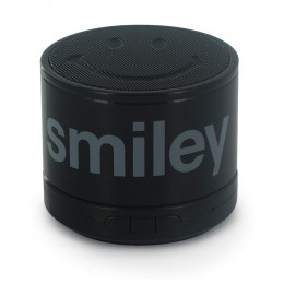 Mini Enceinte Filaire Smiley noir Mobility Lab